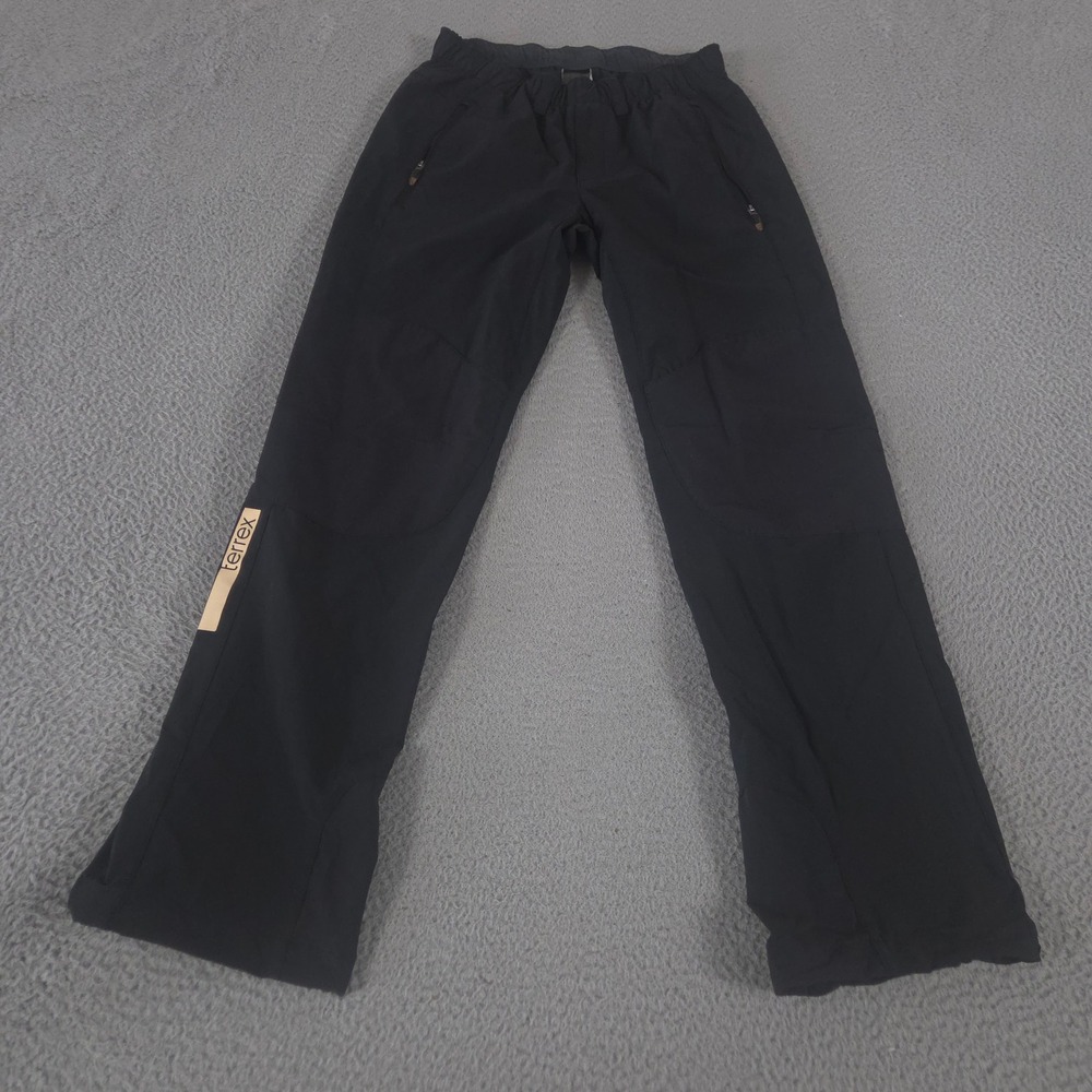 Adidas‎ Pants Mens 30x32 Black Terrex Multi Straight Leg Nylon Stretch Hiking